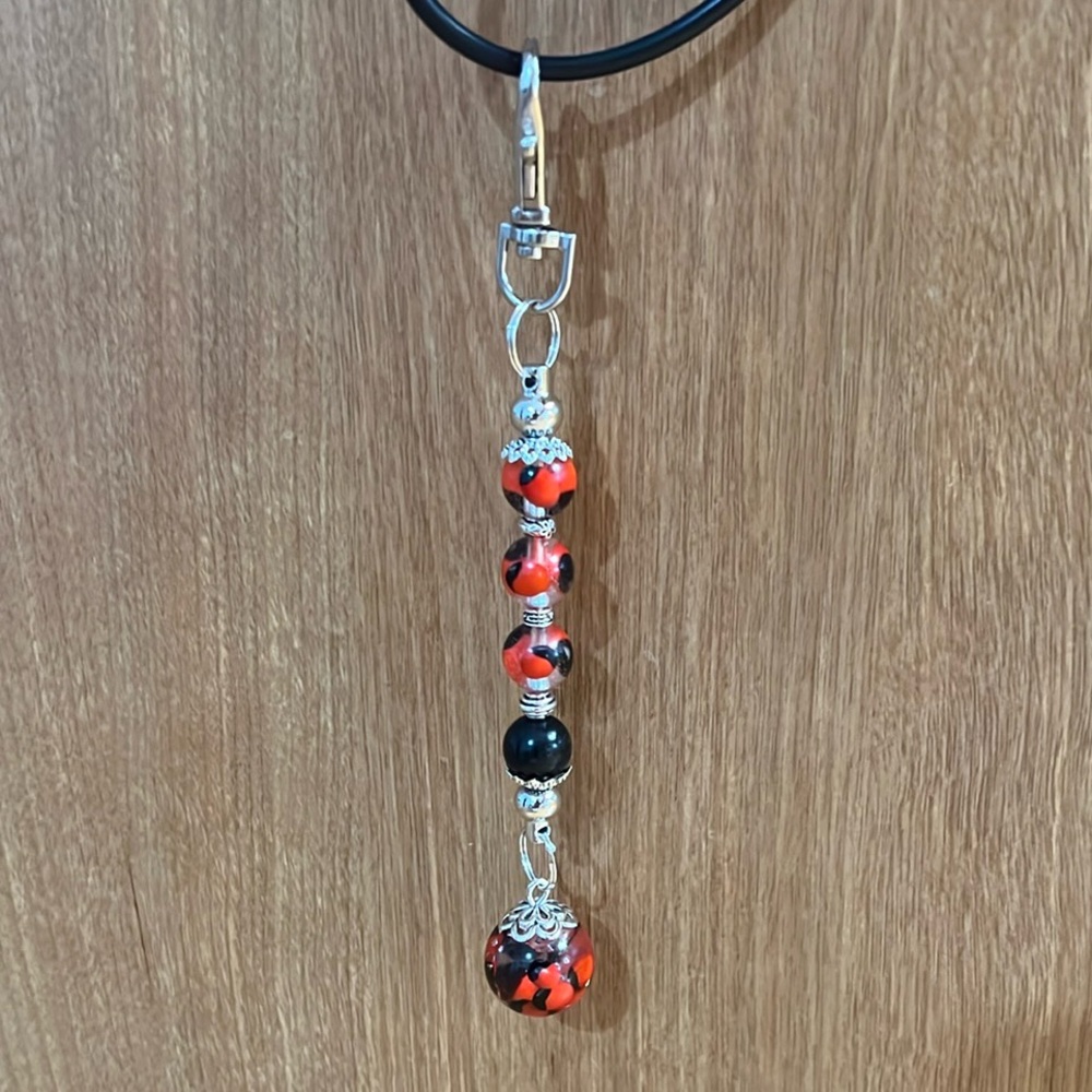 Huayruros Handmade Charm Keychain for Luck, Protection & Prosperity